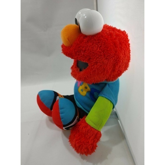 Sesame Street ABC Elmo Talking Singing Plush Educational Toy Sings the‎ ABC Song - Picture 4 of 12